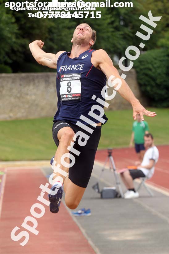 Mens decathlon, EAP International Combined Events, Hexham, Northumberland. Photo: David T. Hewitson/Sports for All Pics
